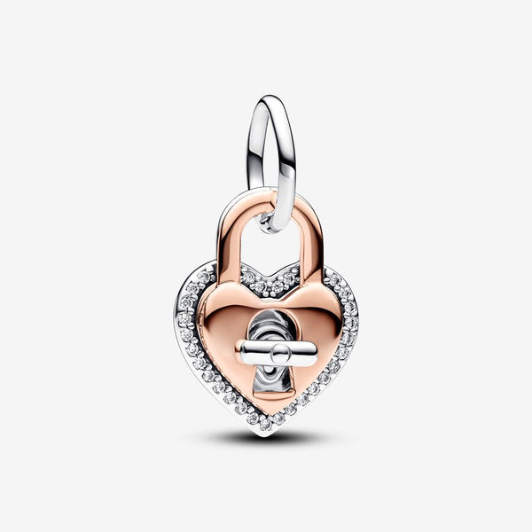 Charm Pendente Lucchetto "True Love" - Gioielleria Fondente