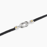 Bracciale in nylon con nodo centrale da uomo IL MARINAIO