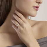 Anello trilogy con diamanti lab-grown 0,15 carati MY DIAMOND