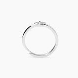 Anello con stella in diamanti lab-grown 0,009 carati MY DIAMOND
