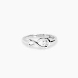 Anello con infinito in diamante lab-grown 0,06 carati MY DIAMOND
