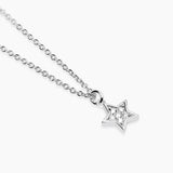 Girocollo con stella in diamanti lab-grown 0,009 carati MY DIAMOND