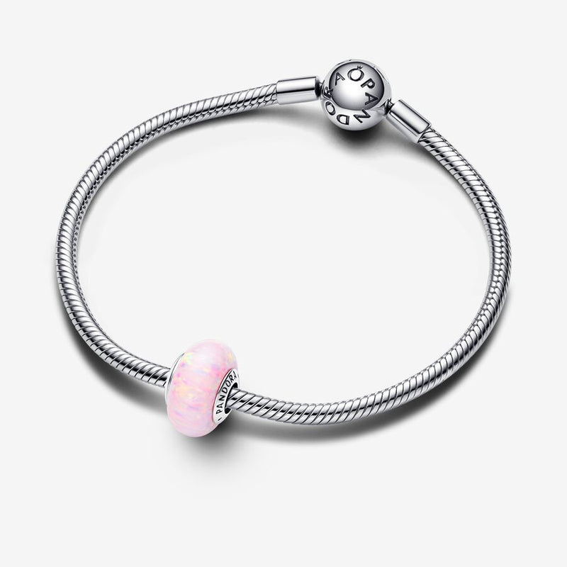 Charm Opale Glitter Rosa - Gioielleria Fondente