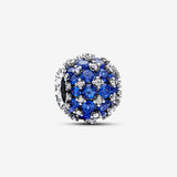 Charm Pavè Pietre Luminose Blu - Gioielleria Fondente