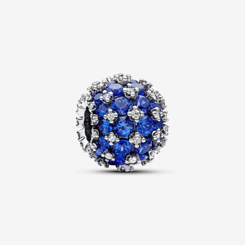 Charm Pavè Pietre Luminose Blu - Gioielleria Fondente