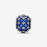 Charm Pavè Pietre Luminose Blu - Gioielleria Fondente