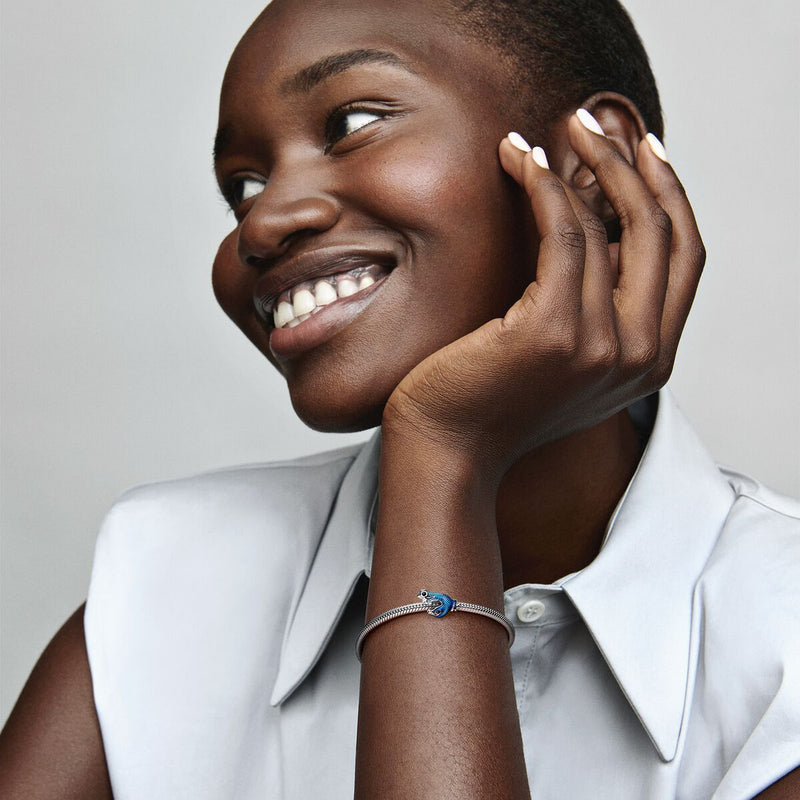 Charm Geco Blu - Gioielleria Fondente