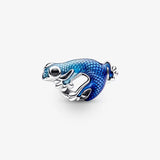 Charm Geco Blu - Gioielleria Fondente