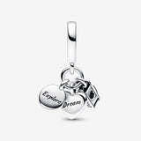 Charm Pendente Fotocamera, Cuore e Bussola - Gioielleria Fondente