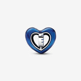 Charm Cuore Blu Girevole - Gioielleria Fondente
