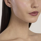 Orecchini cuore con diamanti lab-grown 0,015 carati MY DIAMOND