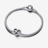 Charm Openwork Cuore con Stella - Gioielleria Fondente
