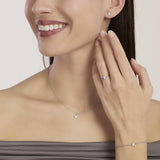 Orecchini stella con diamanti lab-grown 0,015 carati MY DIAMOND
