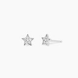 Orecchini stella con diamanti lab-grown 0,015 carati MY DIAMOND
