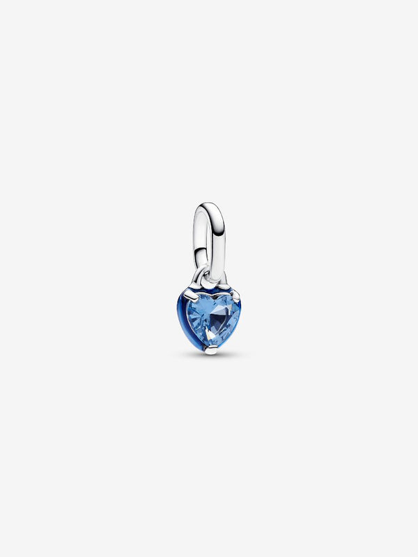 Charm Mini Pendente Blue Chakra Heart Pandora ME