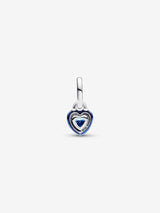 Charm Mini Pendente Blue Chakra Heart Pandora ME