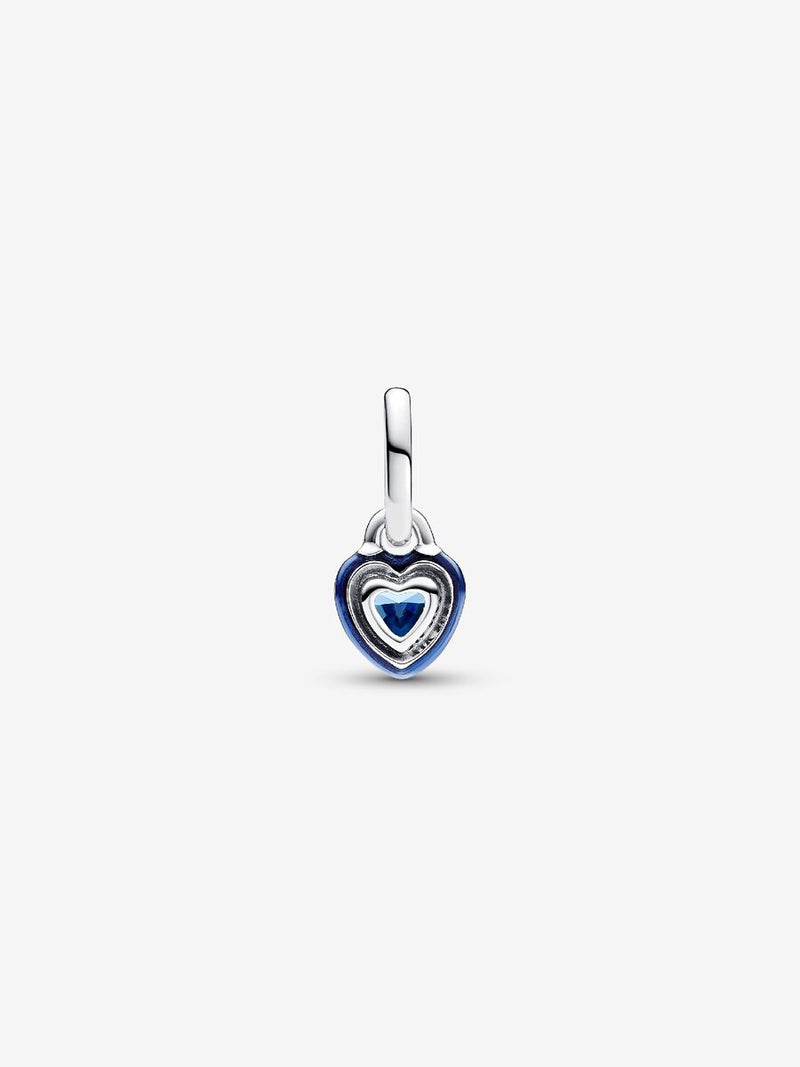 Charm Mini Pendente Blue Chakra Heart Pandora ME