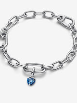Charm Mini Pendente Blue Chakra Heart Pandora ME