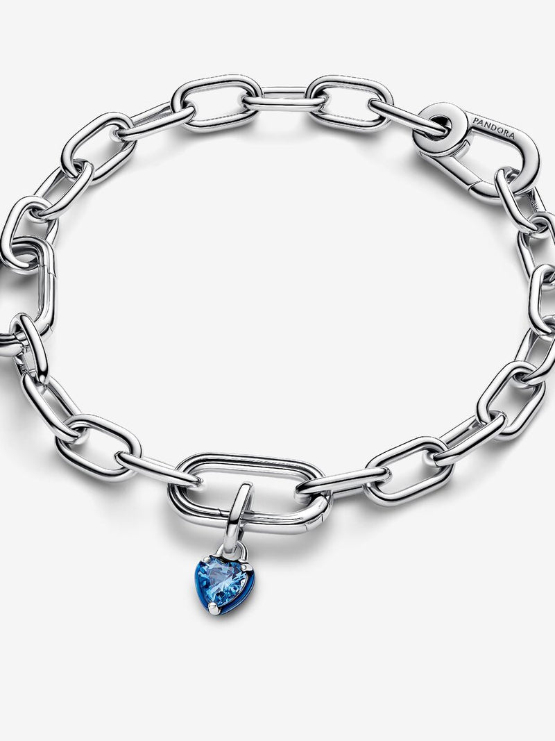 Charm Mini Pendente Blue Chakra Heart Pandora ME