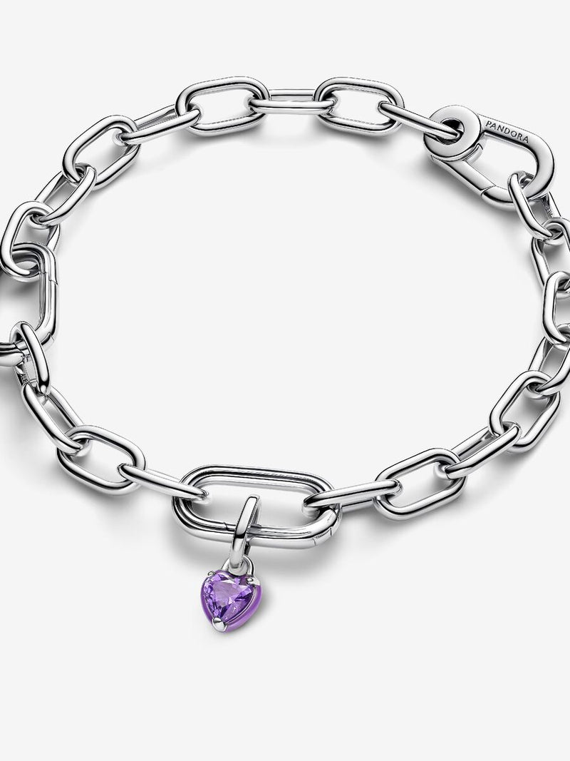 Charm Mini Pendente Blue Chakra Heart Pandora ME