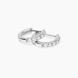 Orecchini a cerchio con diamanti lab-grown 0,025 carati MY DIAMOND