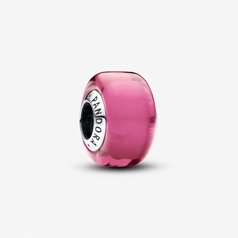 Charm Mini Vetro di Murano Rosa - Gioielleria Fondente