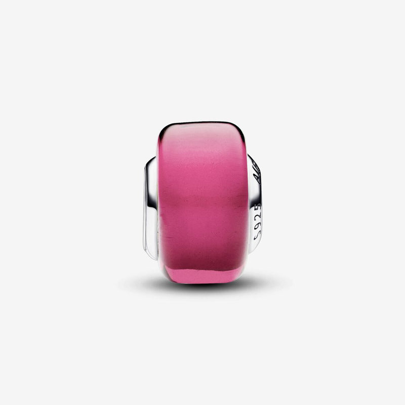 Charm Mini Vetro di Murano Rosa - Gioielleria Fondente