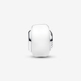 Charm Mini Vetro di Murano Bianco - Gioielleria Fondente