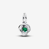 Pendente Cerchio Eterno Verde Scuro Maggio - Gioielleria Fondente