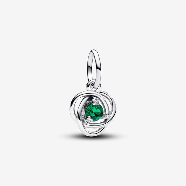 Pendente Cerchio Eterno Verde Scuro Maggio - Gioielleria Fondente