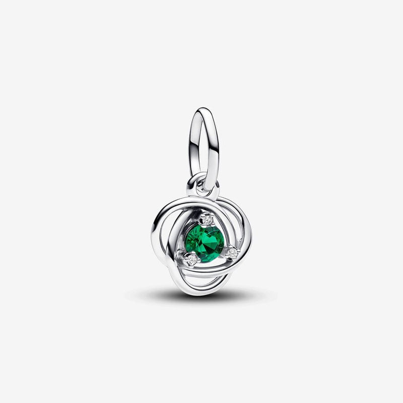 Pendente Cerchio Eterno Verde Scuro Maggio - Gioielleria Fondente