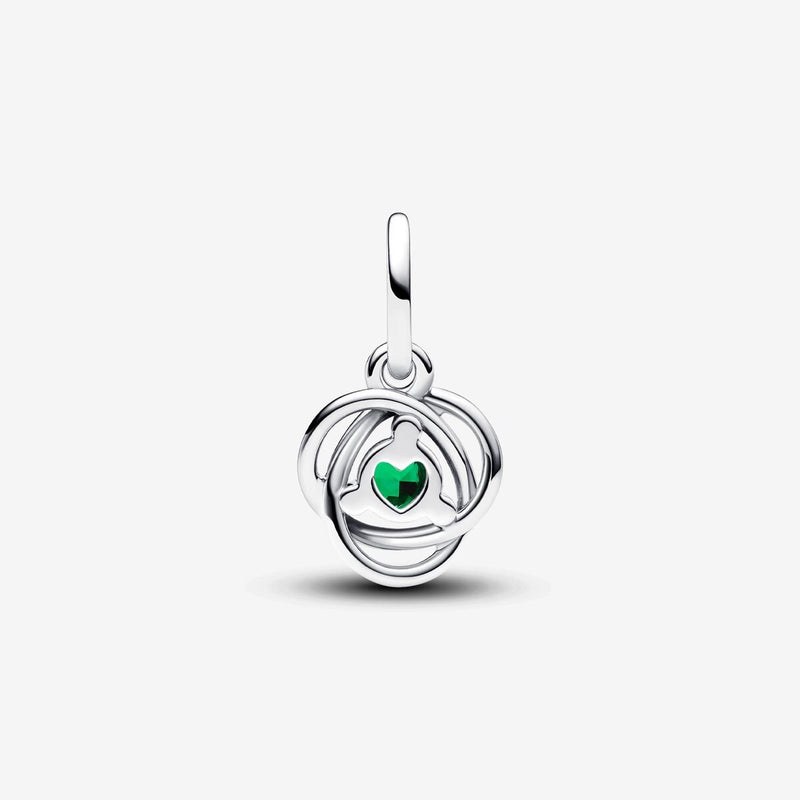 Pendente Cerchio Eterno Verde Scuro Maggio - Gioielleria Fondente
