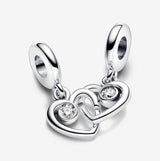 Charm Pendente “Forever & Always” Divisibile