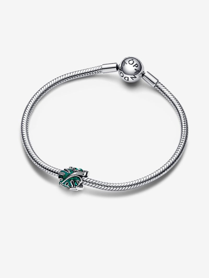 Charm Foglia di Monstera Glitterata