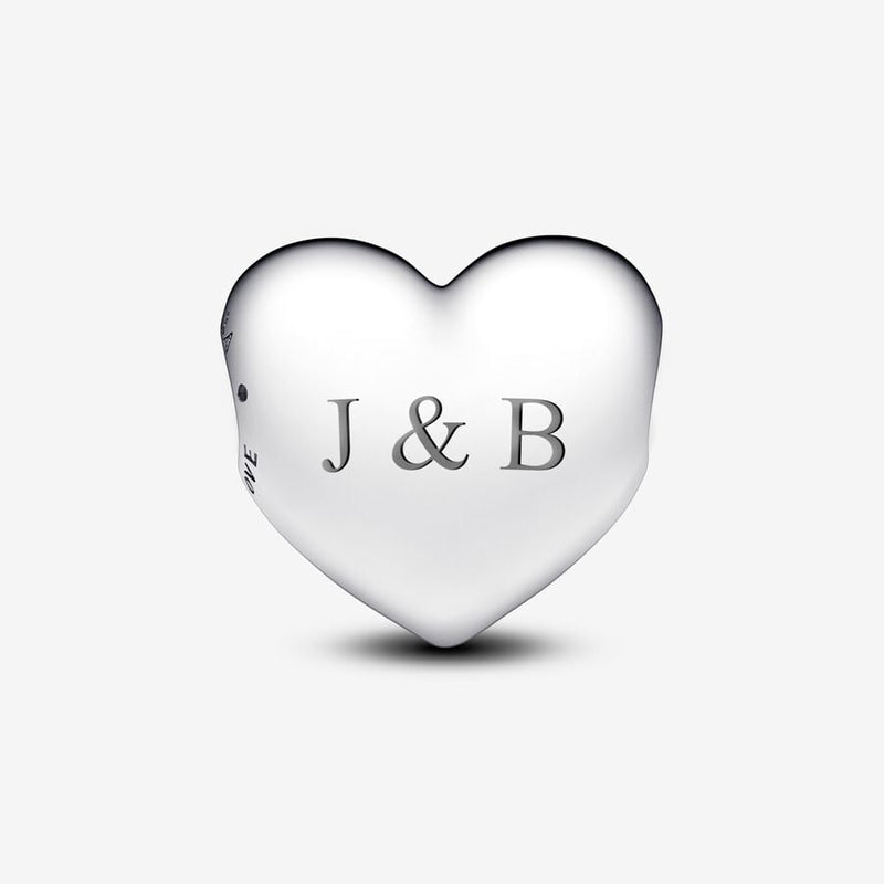 Charm Cuore Grande Be Love da incidere