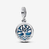 Charm Pendente Albero della Famiglia che si illumina al buio