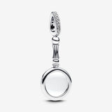 Charm Pendente Lente di Ingrandimento