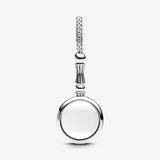 Charm Pendente Lente di Ingrandimento