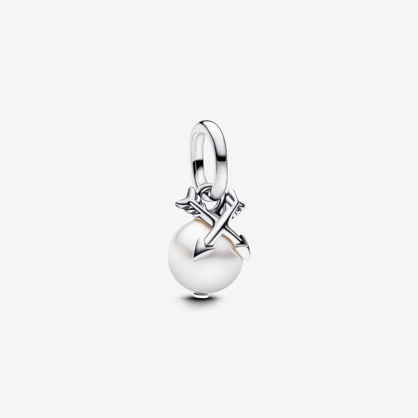 Charm Mini Pendente Pearl & Arrows Pandora ME