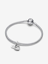 Charm Pendente Doppio Cuore Nessuna come Te