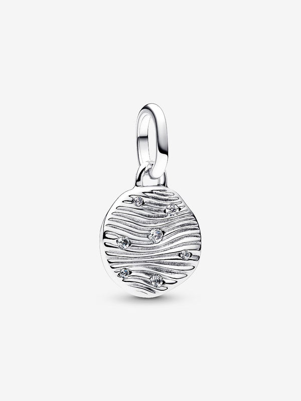 Charm Mini Medallion Onde da incidere Pandora ME