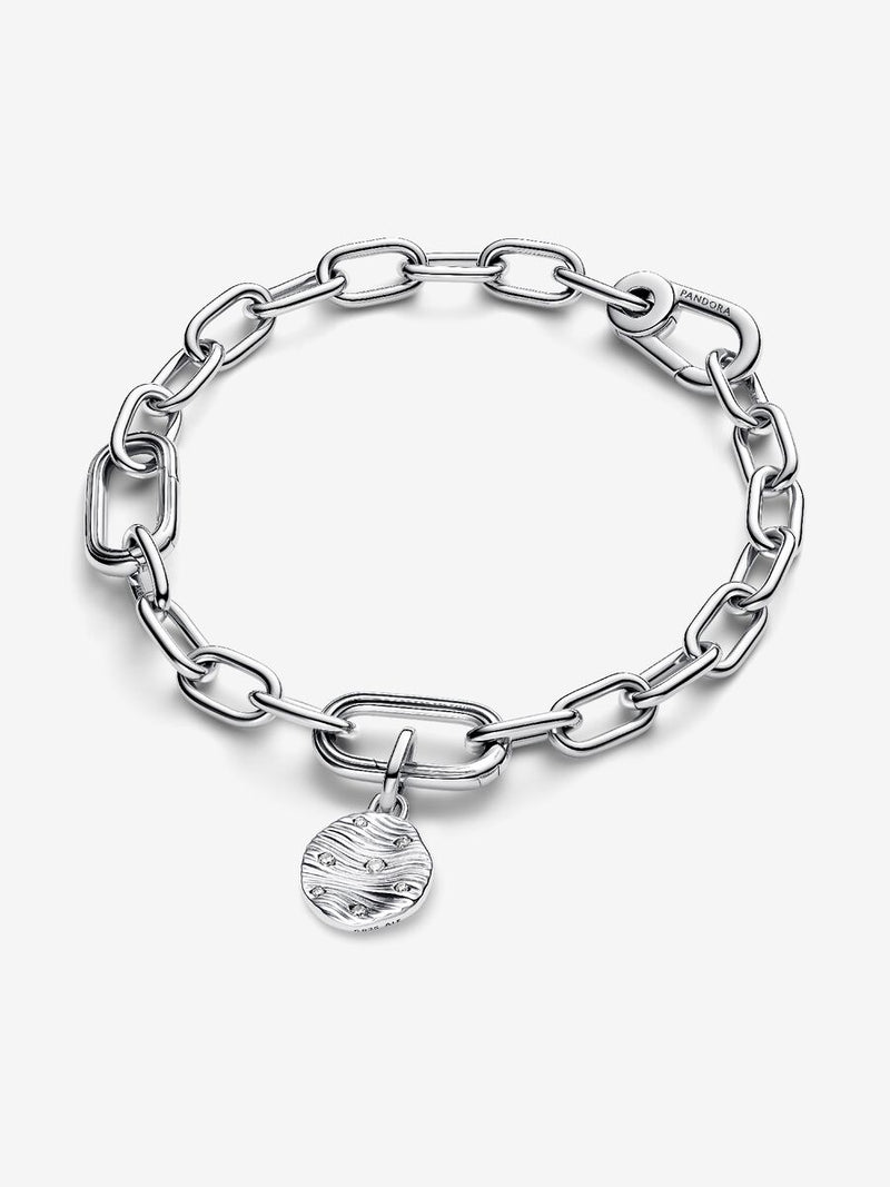 Charm Mini Medallion Onde da incidere Pandora ME