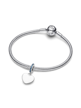 Charm Cuore Pendente da incidere