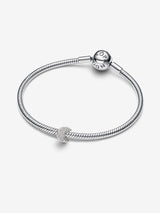 Mini Charm Luna effetto diamantato