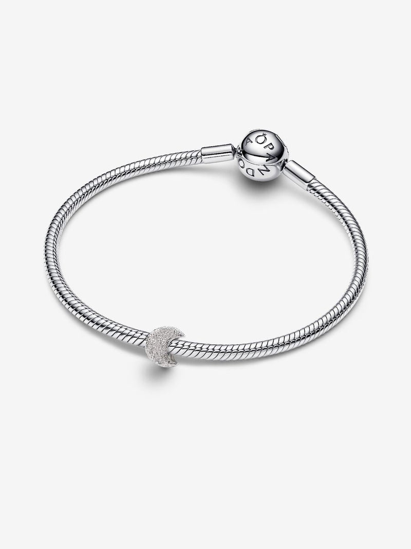 Mini Charm Luna effetto diamantato