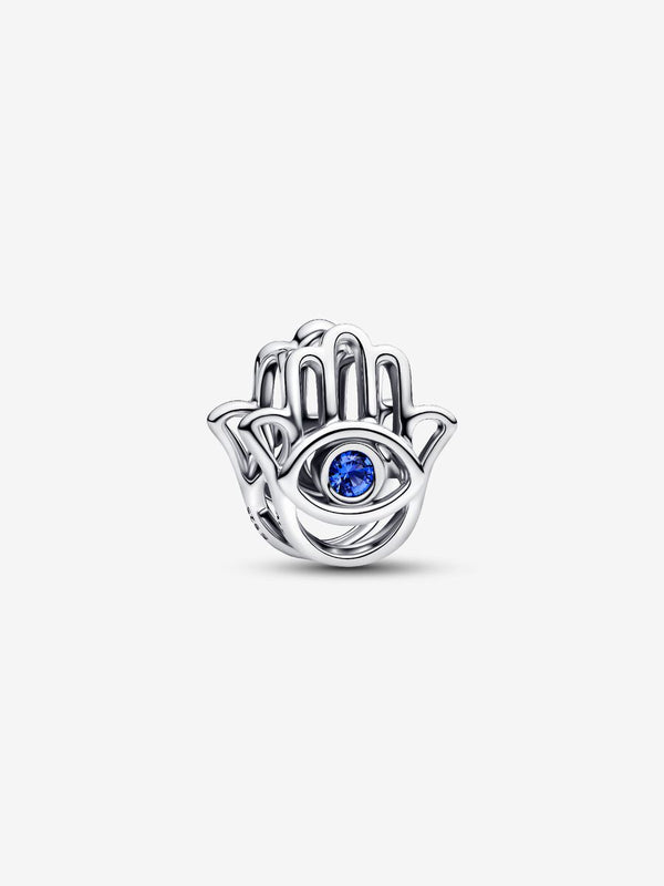 Openwork Mano di Fatima Pietra Blu