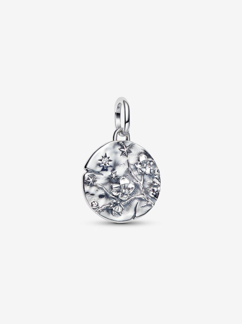 Charm Medallion Fiore di Ciliegio "Vivat Floreat"