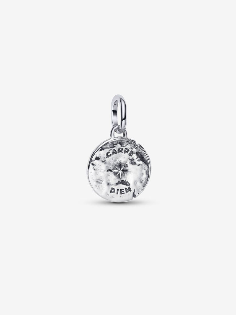 Charm Medallion Teschio "Carpe Diem"
