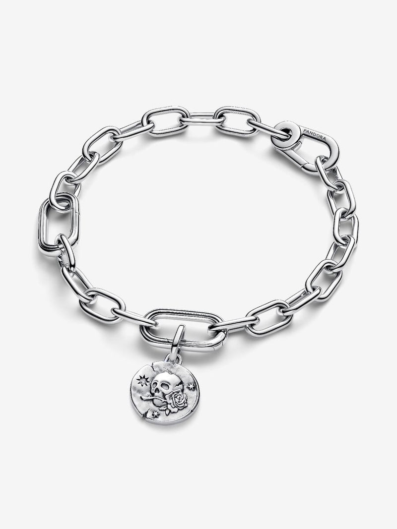 Charm Medallion Teschio "Carpe Diem"