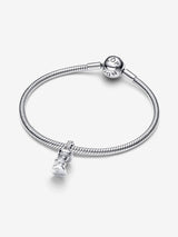 Charm Pendente Clessidra "Time is Precious" Argento Sterling 925